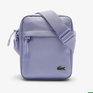 Lacoste Neocroc Unisex Shoulder Bag in Lilac – Brand New with Tags